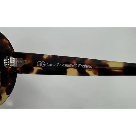 ⭐️ OG OLIVER GOLDSMITH AMY Brown Leopard Tortoiseshell  display picture 2